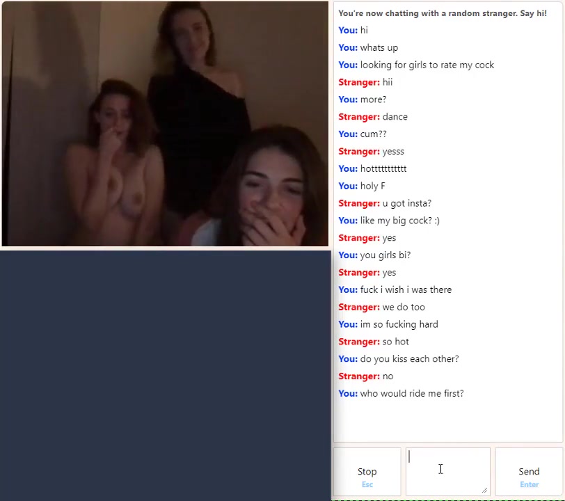 Three college teen sluts on omegle